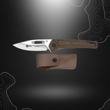 COUTEAU PLIANT MICARTA CARAMEL | K25
