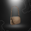 Robuste sac bandoulière TT Modular Equipment Case Coyote de 15L par Tasmanian Tiger, idéal pour transporter discrètement une arme, du matériel photo ou médical