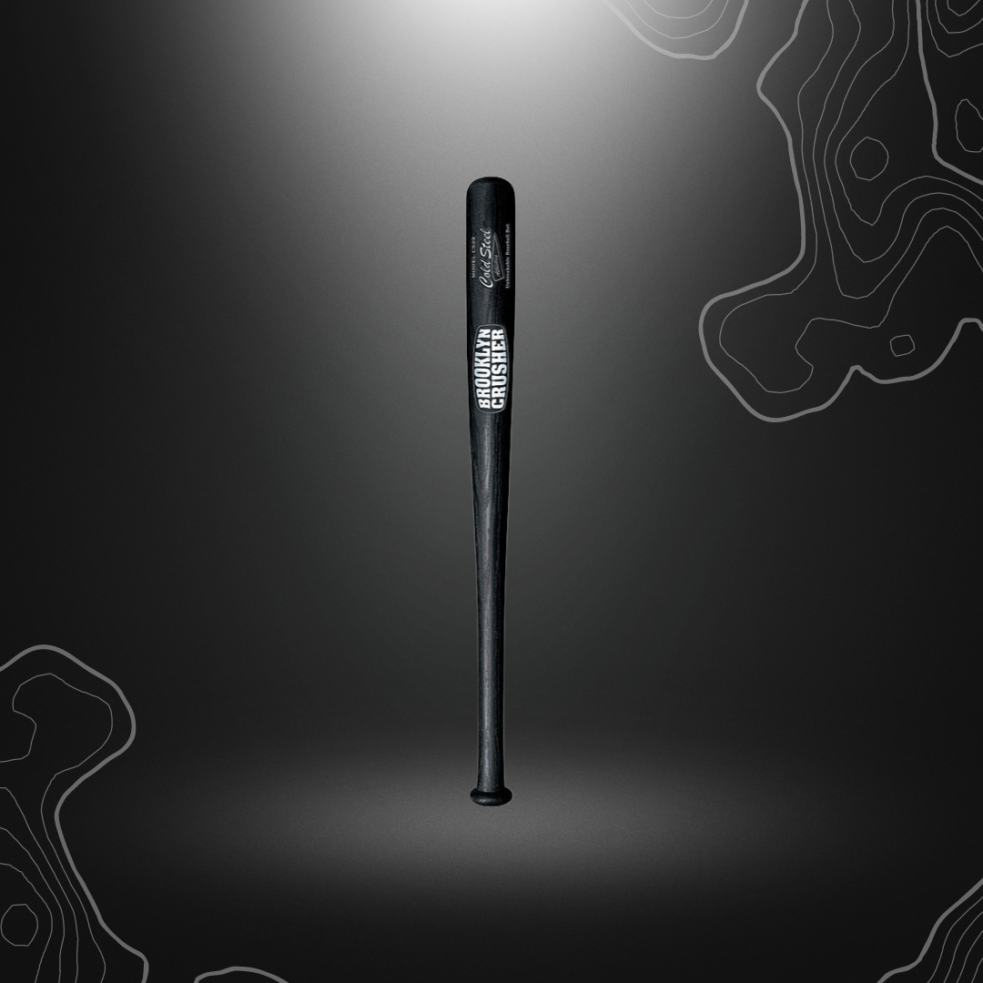 Batte de baseball noir Brooklyn Crusher de Cold Steel pour self-défense et protection personnelle