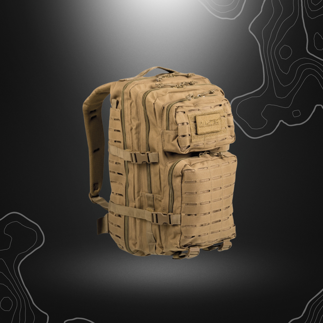 SAC À DOS US ASSAULT LARGE LASER CUT 36L MIL-TEC