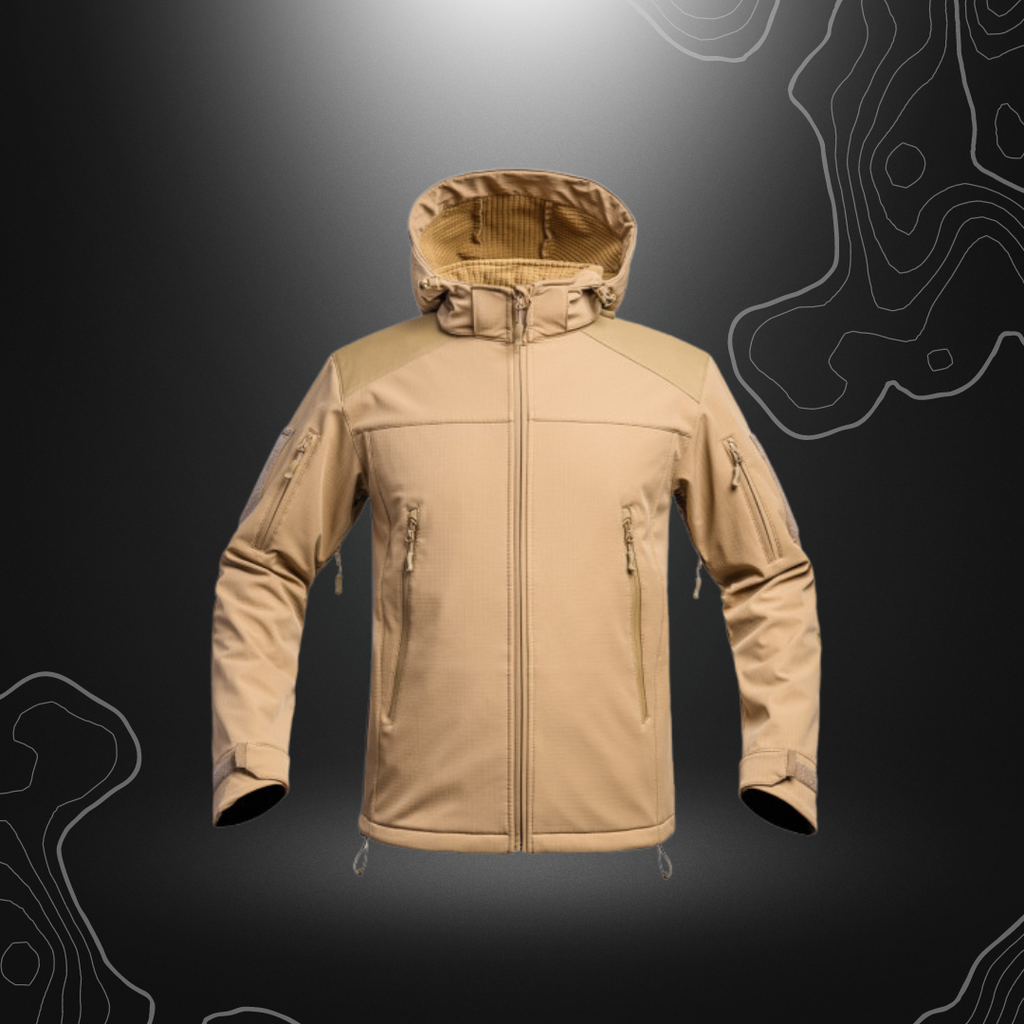 Veste V2 Softshell Fighter de A10 Equipment, vêtement militaire techniquement avancé et résistant