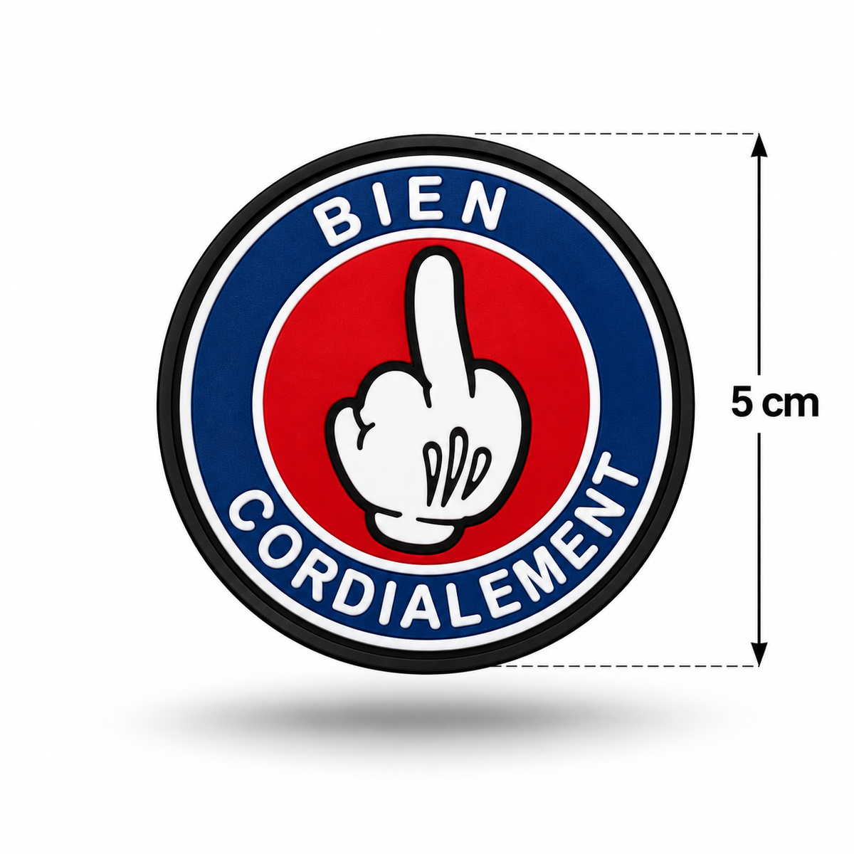 PATCH FUCK BIEN CORDIALEMENT PVC