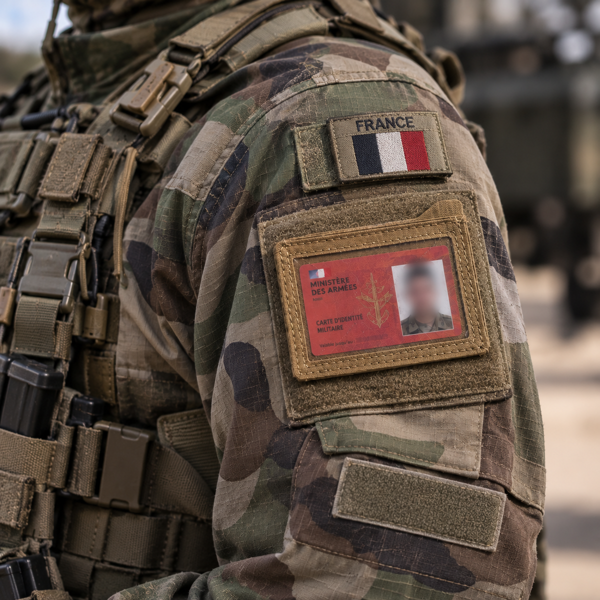 PORTE CARTE ID VELCRO