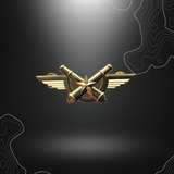 INSIGNE DE BERET 61 RA OR