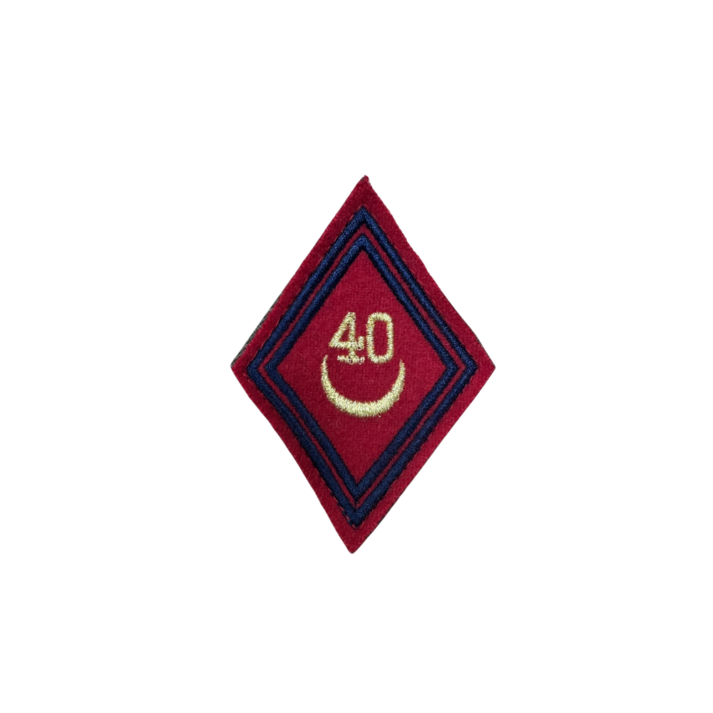 PATCH WAPENRUIT 40 RA ONDEROFFICIER
