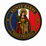 PVC PATCH HEILIGE BARBARA