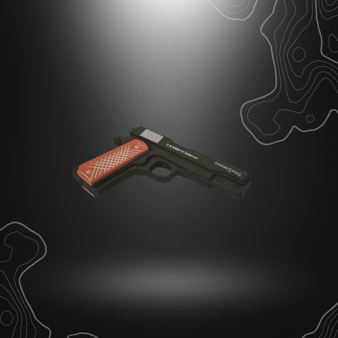 PISTOLET EN MOUSSE COLT MODELE 1911 VICTORY'S KIDS