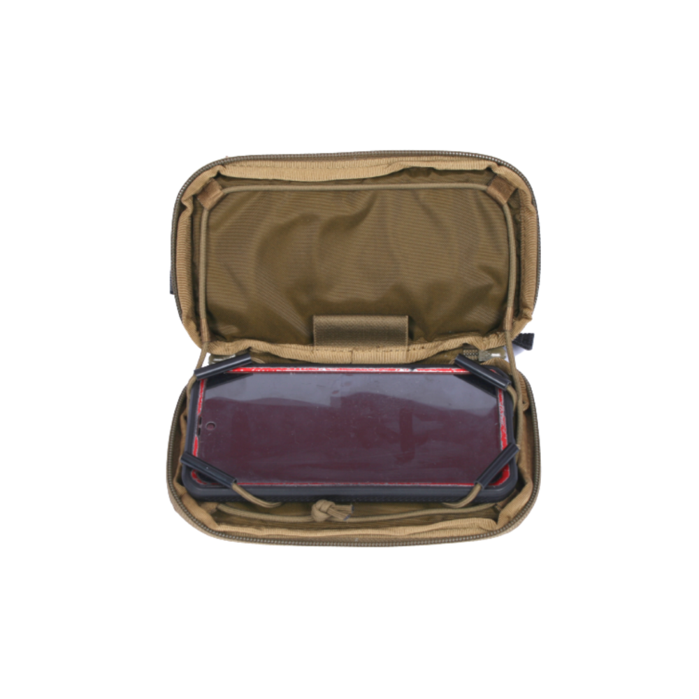 POCHE MOLLE ADMIN POUR TÉLÉPHONE TAN