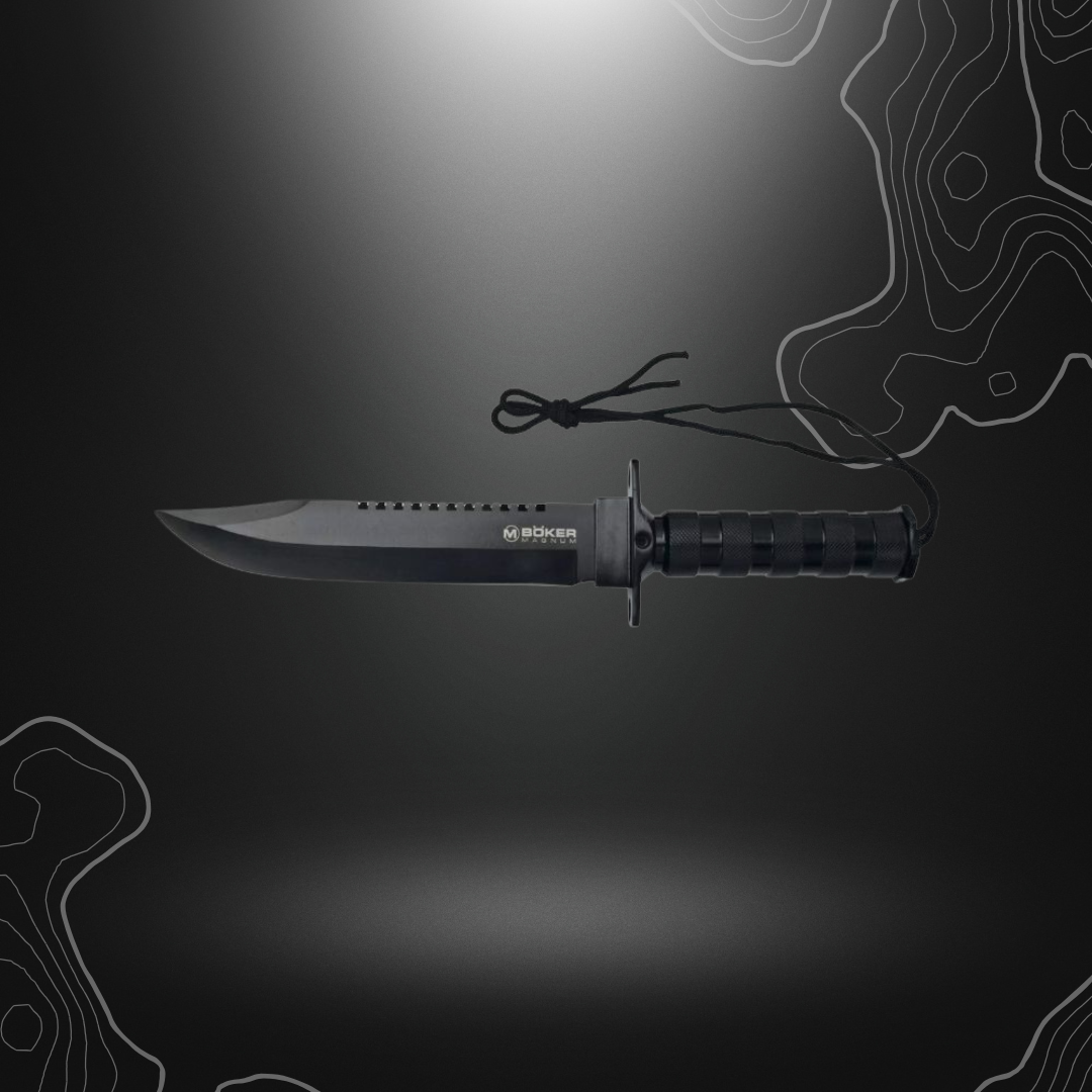 POIGNARD SURVIVALIST NOIR | BOKER MAGNUM