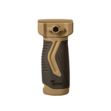 Poignée verticale ergonomique IMI Defense OVG avec surfaces caoutchoutées pour un meilleur contrôle du fusil