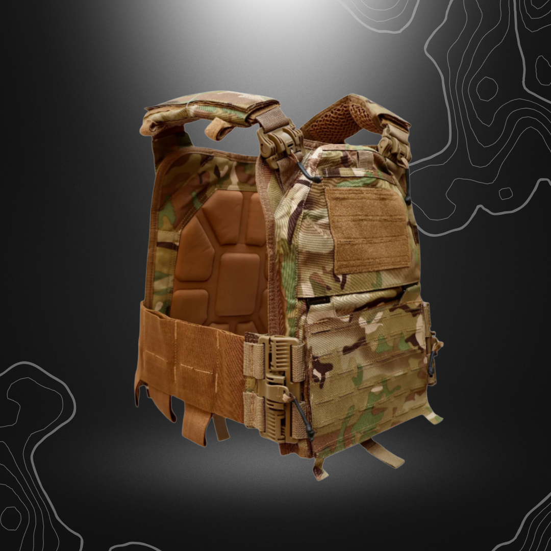 PORTE PLAQUE FALCON QRB MULTICAM | SHADOW