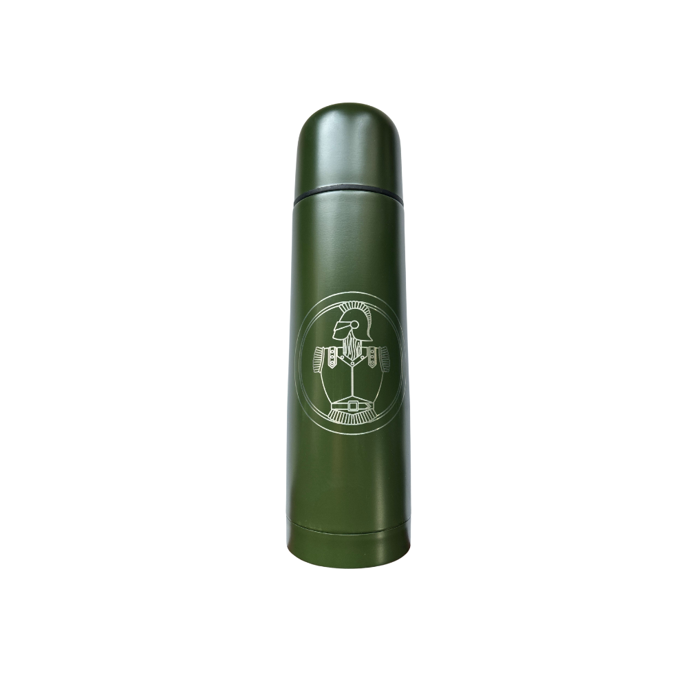 THERMOS 500ML VERT AVEC GRAVURE
