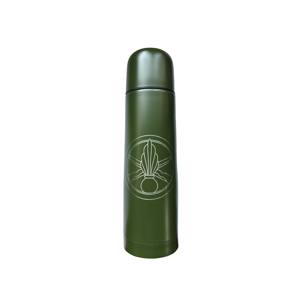 THERMOS 500ML VERT AVEC GRAVURE