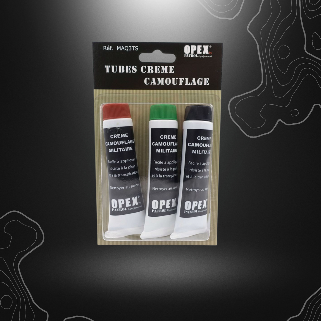 TUBES CAMOUFLAGE TROIS COULEURS | OPEX