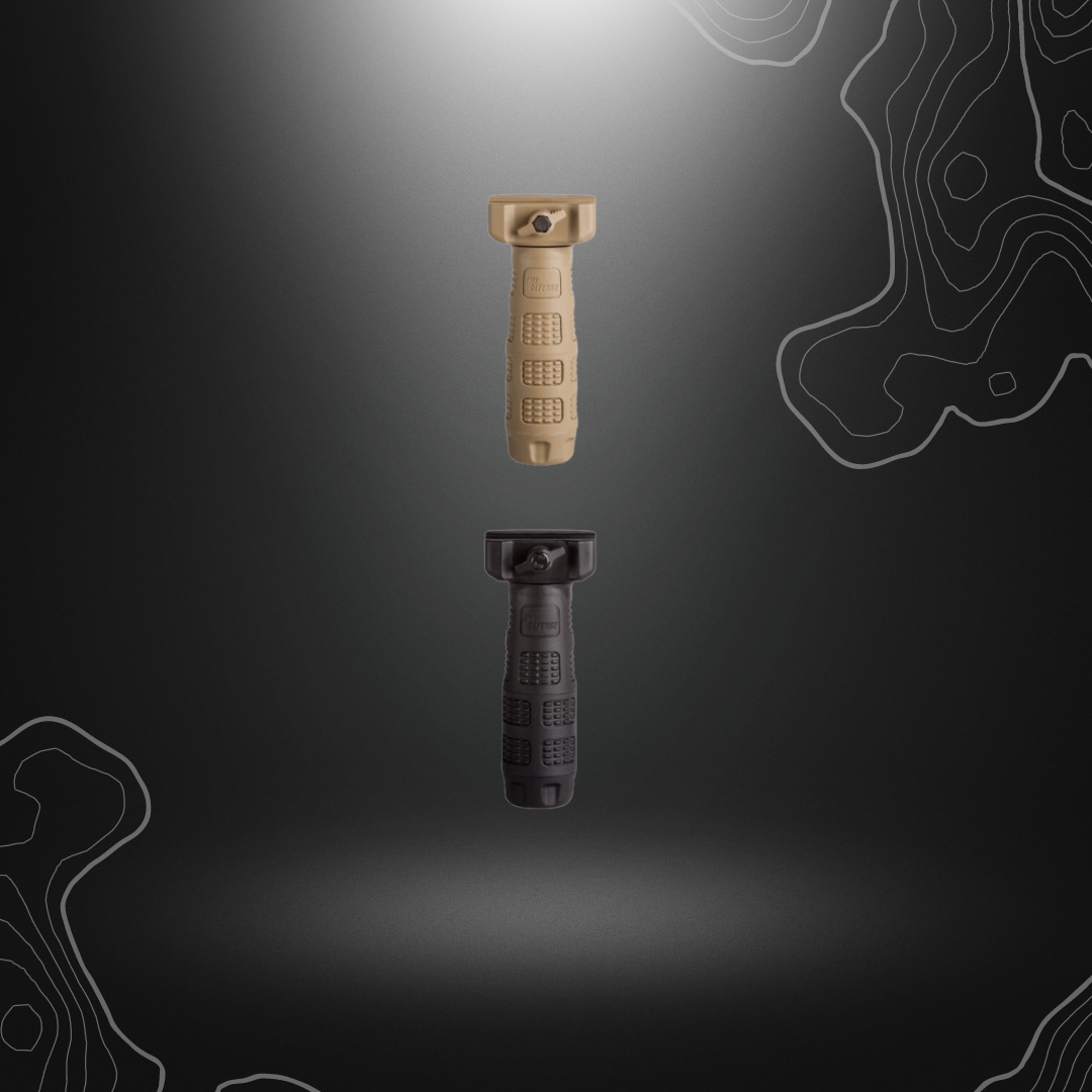 Poignée verticale modulaire IMI Defence IVG, durable et légère avec contrôle amélioré du fusil