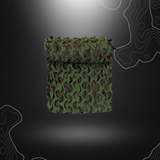 Filet de camouflage anglais 2x3m retardateur de flamme en 100% polyester, conforme à la norme CPSC 16 CFR PART 1610 - MFH