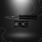 COUTEAU PAPILLON NOIR LAME SPEAR POINT 02199 | K25