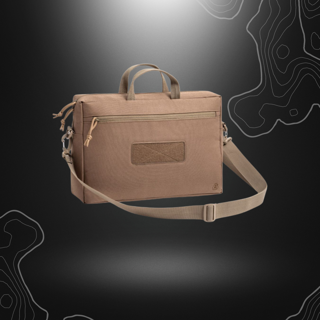 Sacoche PC portable robuste et fonctionnelle TRANSALL de A10 Equipment en tissu polyester résistant