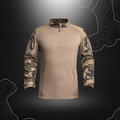 Chemise militaire UBAS Fighter V2 CAM CE de A10 Equipment avec tissu bi-matière résistant et fonctionnalités optimisées pour le combat