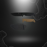 Poignard polyvalent Takumitak Easy Night avec lame en acier 3Cr13 et manche en FRN interchangeable