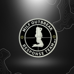 Logo de l'équipe de réponse à l'épidémie PATCH MILF, Haute Visu en PVC