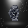 Montre G-Shock GA-2000SKE-8AER noire de Casio avec boîtier en carbone et pièces en résine translucide