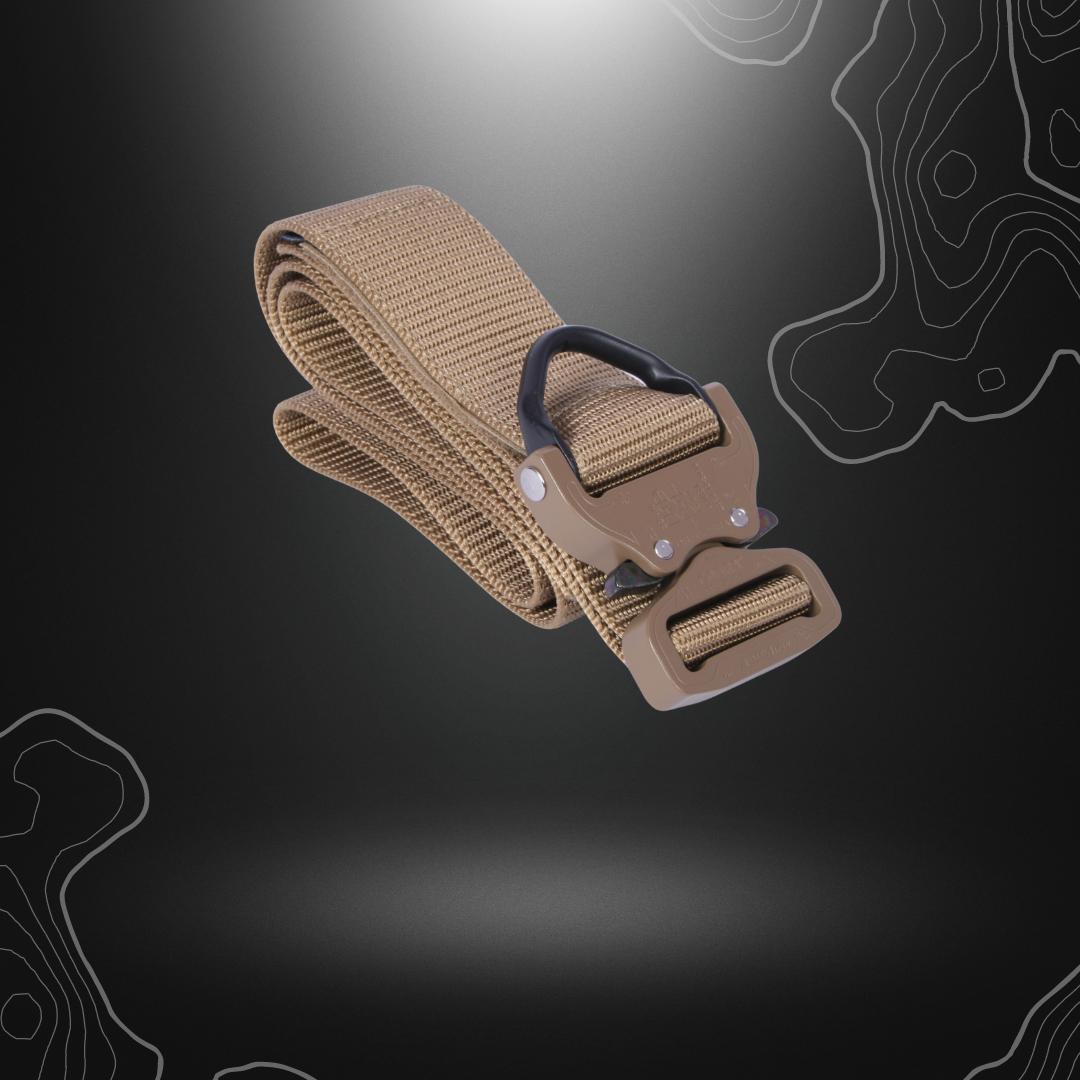 Cobra belt with tan ring from Retex Solution
