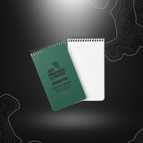 CARNET ETANCHE 100 PAGES 76x130CM VERT OLIVE | MODE STONE