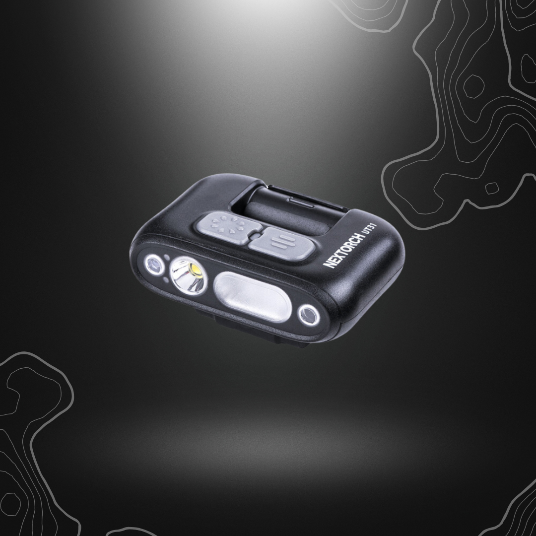 LAMPE RECHARGEABLE FIXATION CLIP UT3 220 LUMENS NOIRE | NEXTORCH