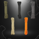 Paracorde en nylon grand format 30m x 5mm avec 77 brins intérieurs - Ne convient pas pour l'escalade