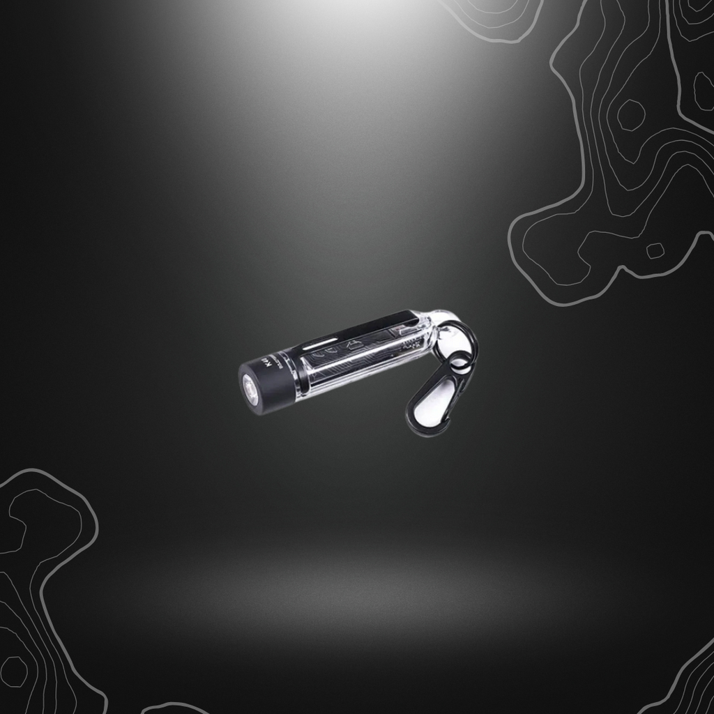 Mini lampe porte-clés tactique NEXTORCH K40 compacte avec LED UV pour diverses applications et situations
