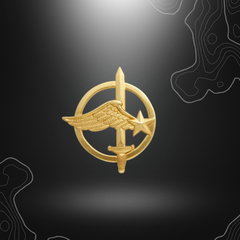 Insigne doré de béret de commando de l'air
