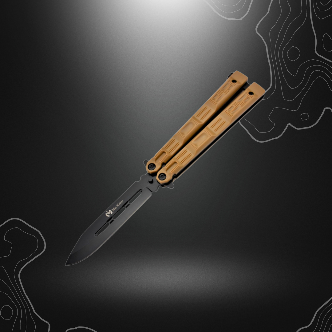 COUTEAU PAPILLON P41M TAN | MAX KNIVES