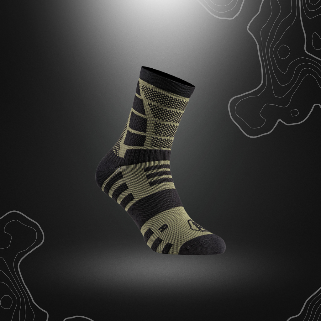 Chaussettes IMPACT 7 Summer de A10 Equipment en laine mérinos thermorégulantes
