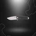 Couteau pliant SOG Tellus FLK pour usage outdoor avec lame large et manche texturé pour une meilleure prise
