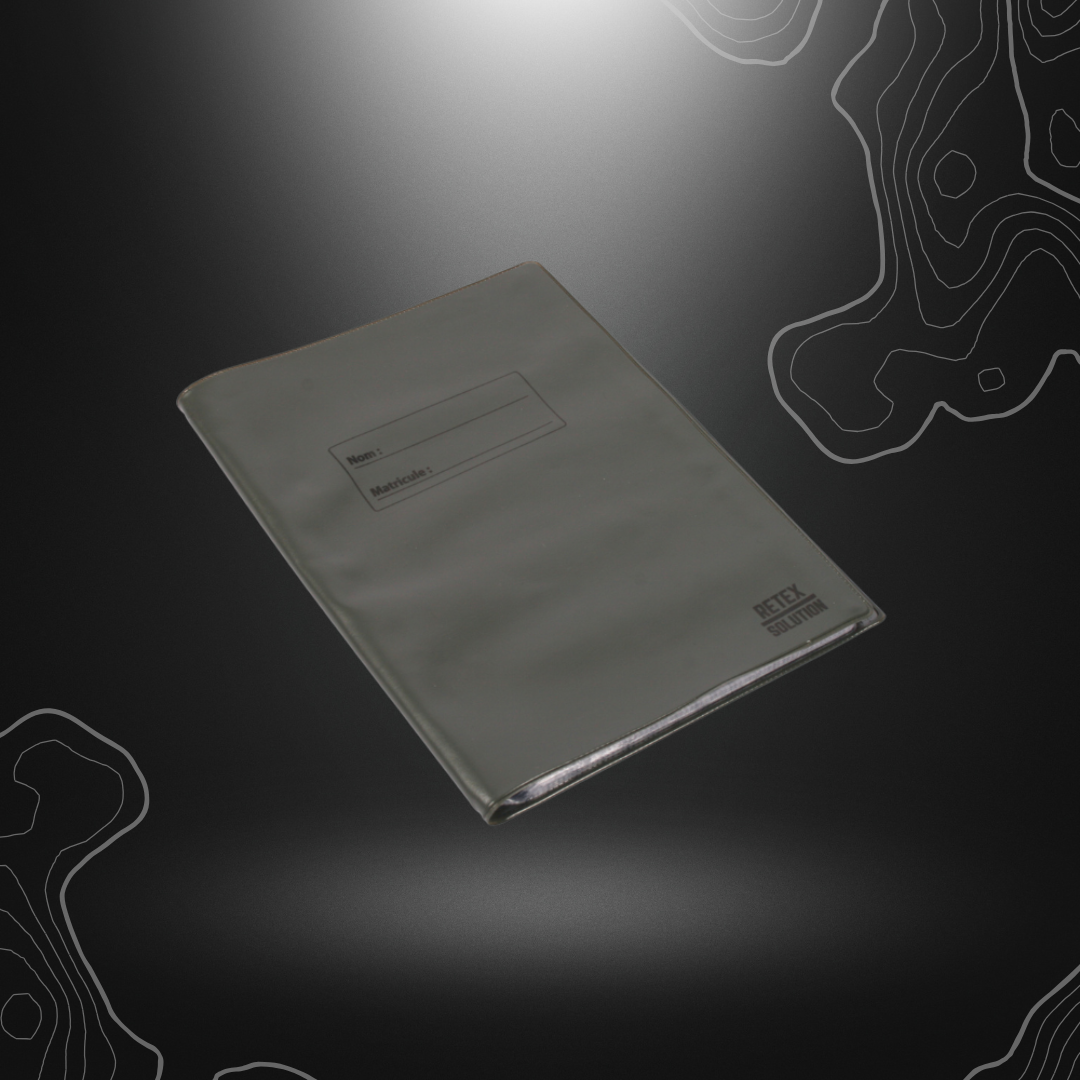 CARNET PORTE-VUES CHEF DE GROUPE A5 VERT | RETEX SOLUTION