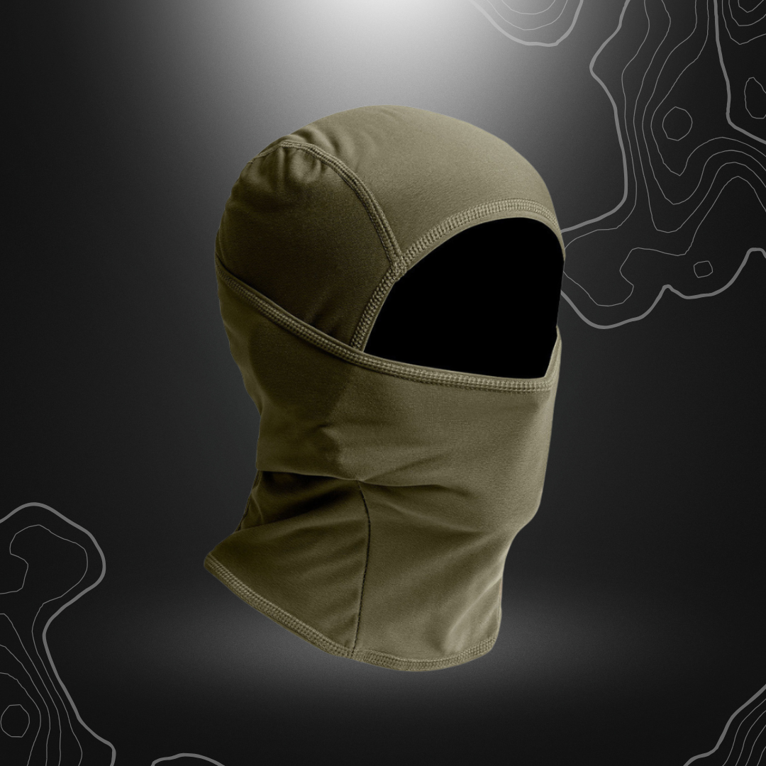 Une cagoule Thermo Performer de A10 Equipment offrant une protection thermique de 0° à -10°C, en couleurs variées