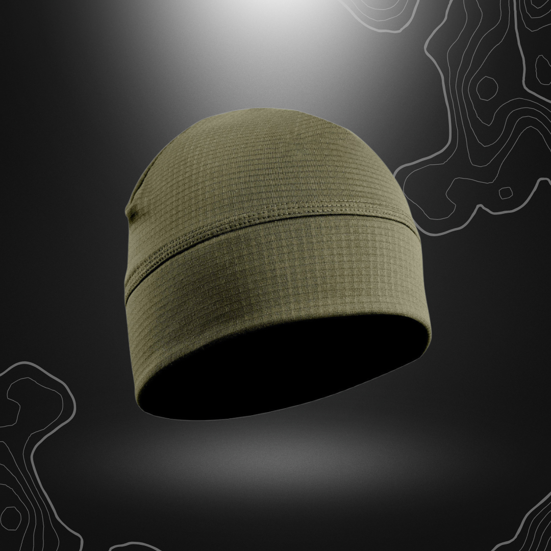 Bonnet Thermo Performer de A10 Equipment, offrant une protection thermique de -10° à -20°C avec une doublure polaire Fleece Tech SQR pour un confort optimal.