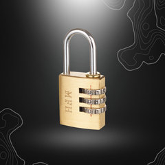 Cadenas métallique à combinaison MFH de dimensions 5.5 x 2.5 cm