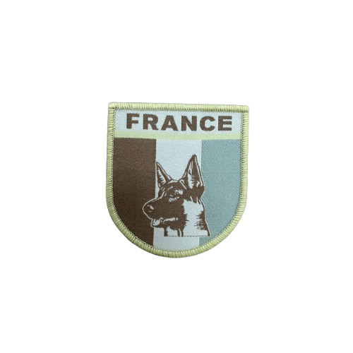 PATCH FRANCE CHIEN DESERT