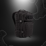 SAC À DOS US ASSAULT PETIT LASER CUT 20L NOIR | MIL-TEC