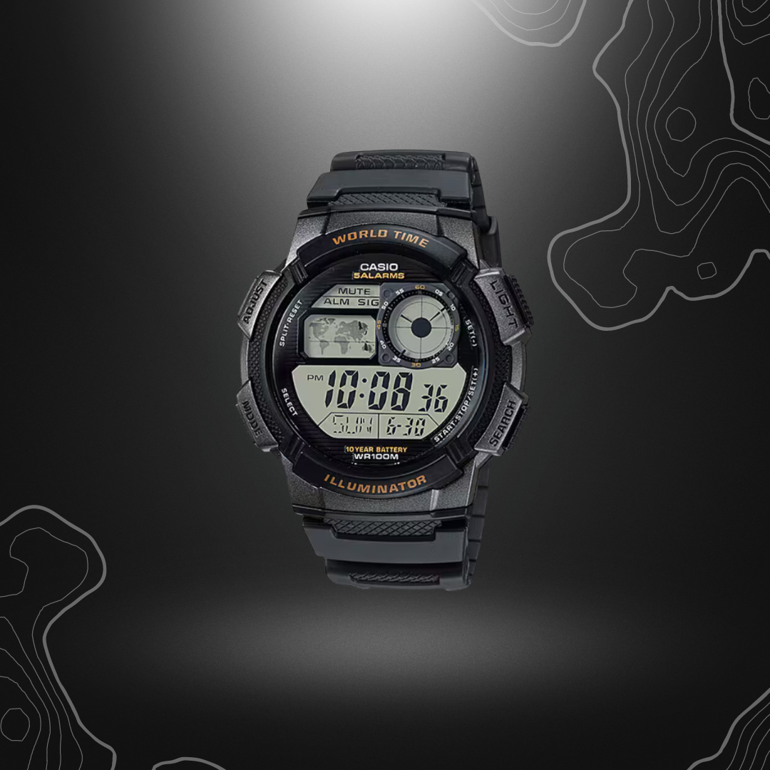 MONTRE COLLECTION AE-1000W-1AVEF NOIRE | CASIO