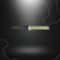 Gerber Pledge Lichen Green, couteau pliant polyvalent avec lame noire en acier 7Cr17MoV et manche texturé en GFN vert lichen.