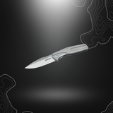 Image du couteau pliant The Milled One Böker Magnum avec lame en acier inoxydable et manche sablé mat