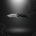 Couteau pliant tactique noir P851B de RUIKE avec verrou de sécurité Thumb Up et lame en acier inoxydable 14C28N