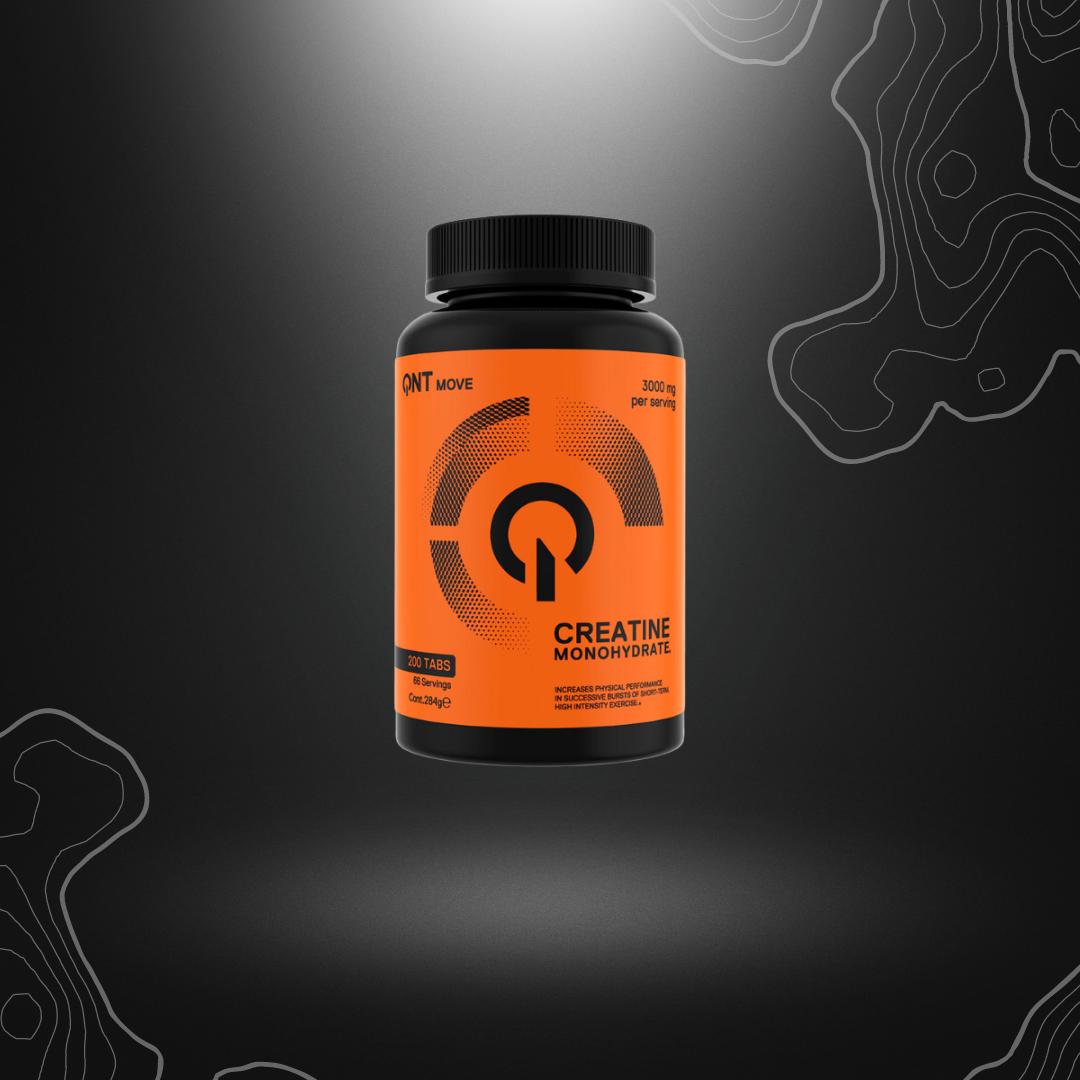 CREATINE MONOHYDRATE 3000MG 200 TABLETTES | QNT