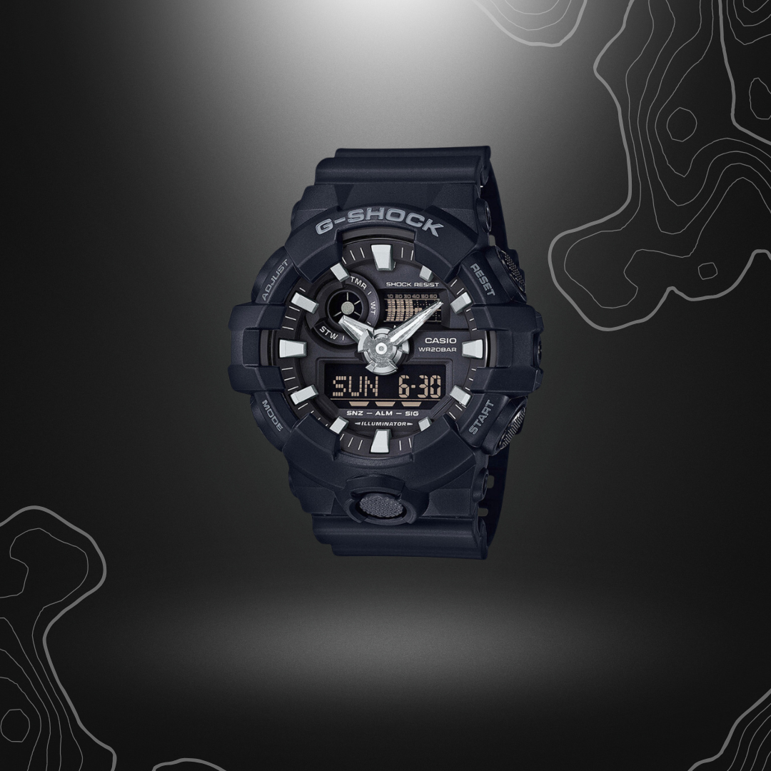 MONTRE G-SHOCK GA-700 NOIRE | CASIO