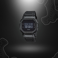 Montre G-Shock DW-5600BB noire de Casio, robuste, avec cadran en verre minéral et bracelet en résine, finition mate, fonctions diverses et étanchéité jusqu'à