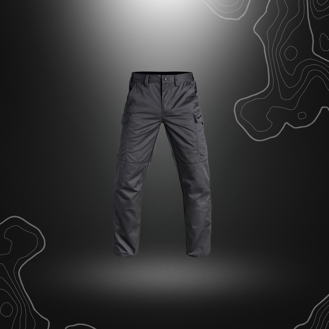 Pantalon SÉCU-ONE noir résistant et ergonomique de A10 Equipment pour la sécurité privée