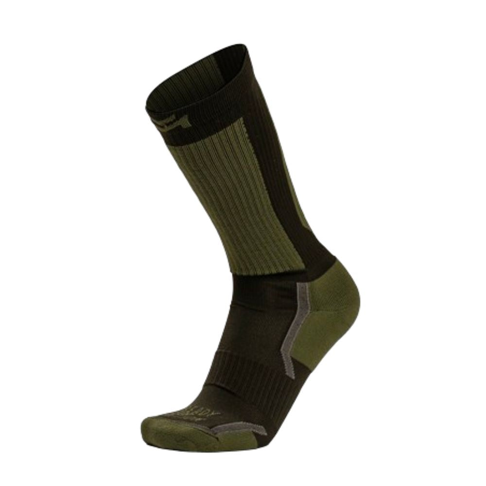 CHAUSSETTES LONGUES MONTAGNE VERT/NOIR | SUMMIT OUTDOOR